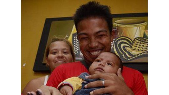 Esperaron 4 meses para nombrar a su hijo: Milan Piquet Suárez