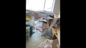 al menos 17 heridos en bombardeo a un hospital pediatrico en ucrania