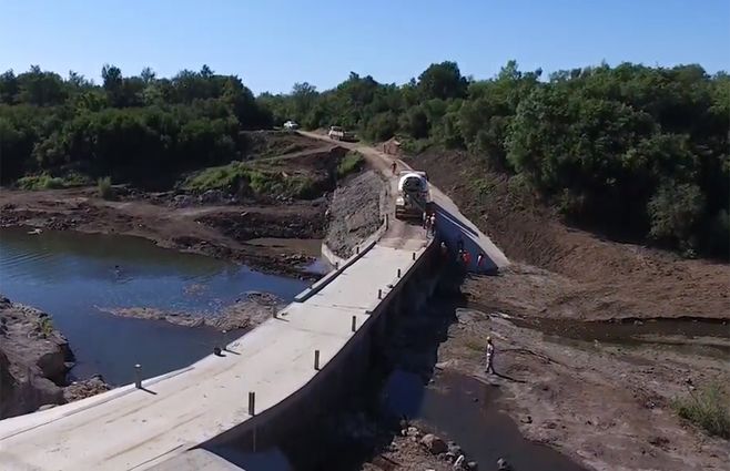 Paso de la Urumbeba, zona donde se encuentra el establecimiento rural en que ocurrió el crimen