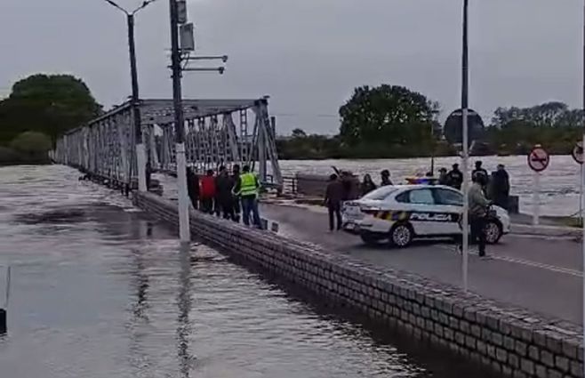 Florida, puente de Piedra Alta. Foto: Emilio Rodríguez, corresponsal de Subrayado.