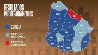 partido a partido y voto a voto: estos son los resultados por departamento en la eleccion del domingo