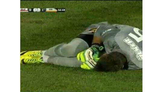 Alerta en la celeste: se lesionó Fernando Muslera
