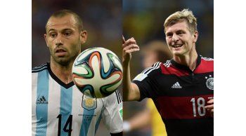 Argentina - Alemania: los duelos en cada zona de la cancha