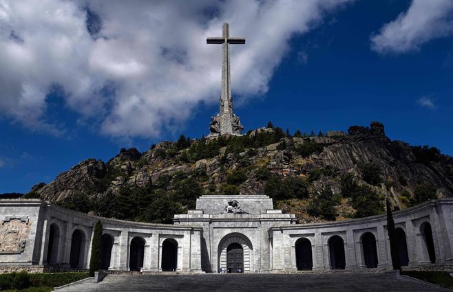 Franco ordenó en los 40 la construcción del mausoleo para que fuera un momunento al proceso falangista
