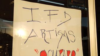 centro de estudiantes ocupo el ifd de artigas; alumno rechazo la medida y aseguro que no habra recortes