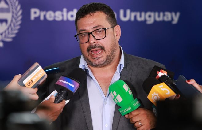 Secretario de Presidencia Alejandro Sánchez; primeras medidas del gobierno. Foto: FocoUy