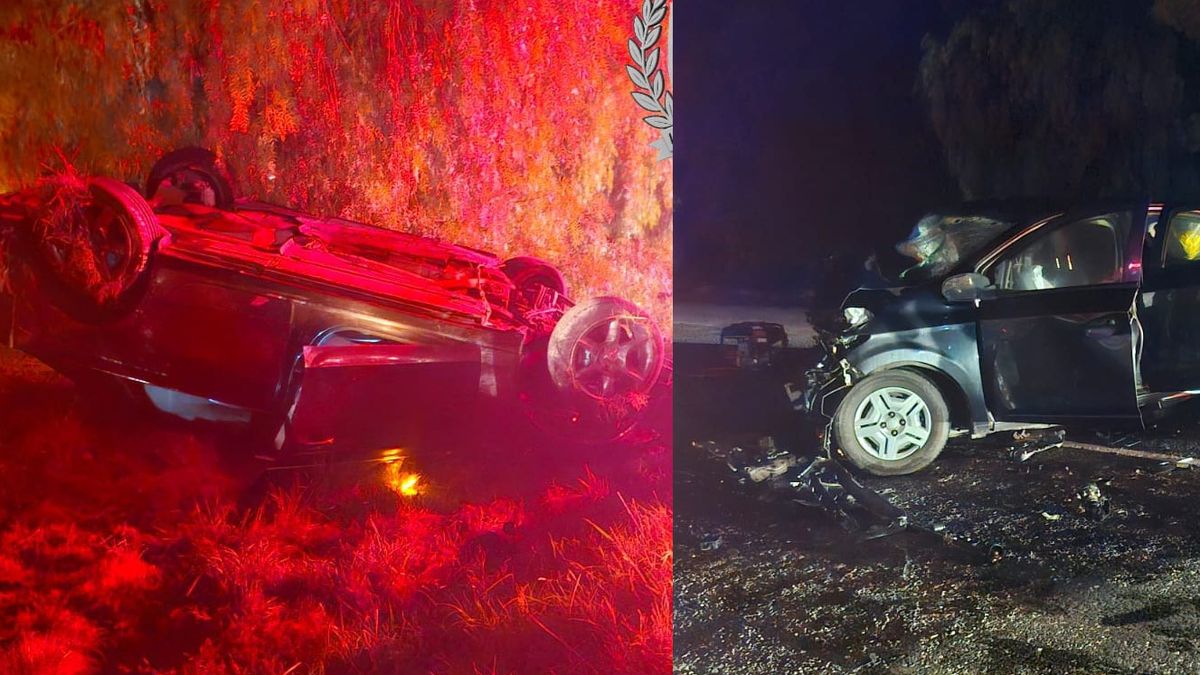 Un muerto y tres heridos en choque frontal en ruta 3 a la altura de Paysandú