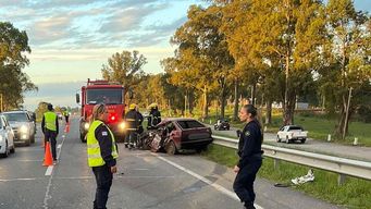 lavalleja: murio un joven de 21 anos tras chocar de frente con una camioneta en ruta 8