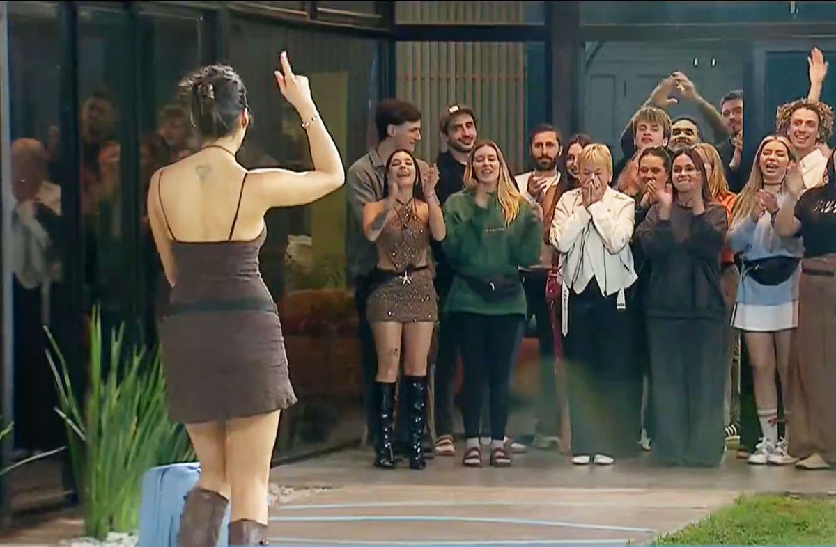 Tatiana fue la primera eliminada de Gran Hermano Uruguay, y así salió de la casa dos días después de entrar