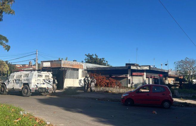 Foto: Subrayado. Taller allanado en Nuevo París.