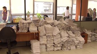 funcionarios registrales en conflicto anunciaron que no atenderan al publico a partir de este martes