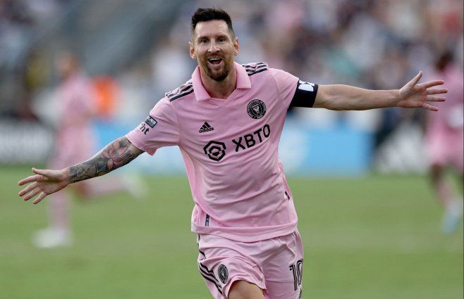 Foto: AFP. Lionel Messi en el Inter de Miami.