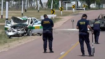 El siniestro fue en el kilómetro 15 de ruta 107.