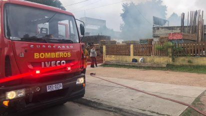 incendio en aserradero: propietario afirma que fue intencional