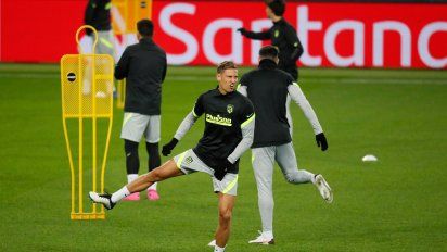 Saúl, motor del mediocampo colchonero