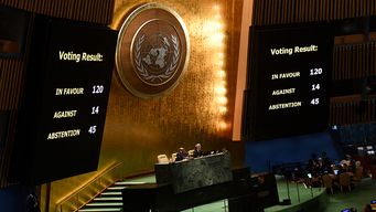 onu aprobo resolucion que pide tregua humanitaria inmediata en gaza; uruguay se abstuvo