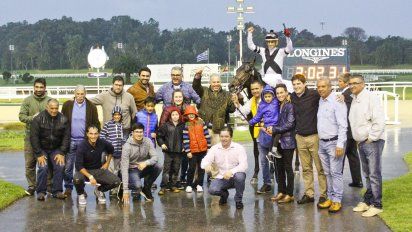 aero trem gano el jockey club y quedo a un paso de la triple corona