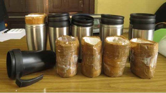 Droga cocaína Carrasco