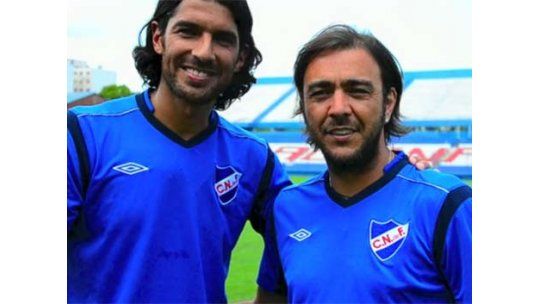 Abreu y el Chino en la campaña de Nacional por los 100.000 socios