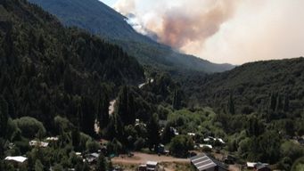 incendios sin control en la patagonia argentina afecta miles de hectareas