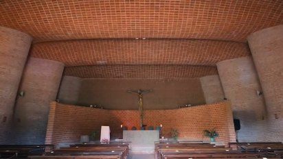 asi fue la celebracion en la iglesia cristo obrero, patrimonio mundial de la humanidad