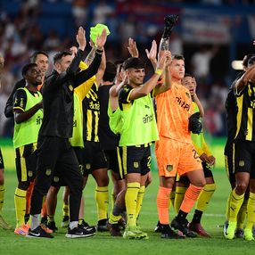 Peñarol le ganó a Nacional en el Gran Parque Central. Foto: Foco UY Peñarol le ganó a Nacional en el Gran Parque Central. Foto: Foco UY