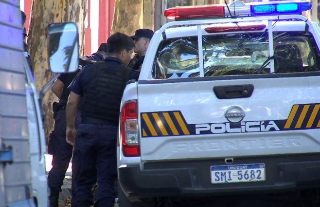 Delincuentes identificados y uno detenido. Foto: archivo Subrayado.