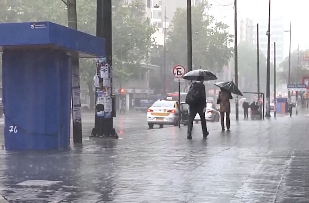 Comienzo de semana con lluvias y tormentas, ¿cómo sigue el tiempo en los próximos días?