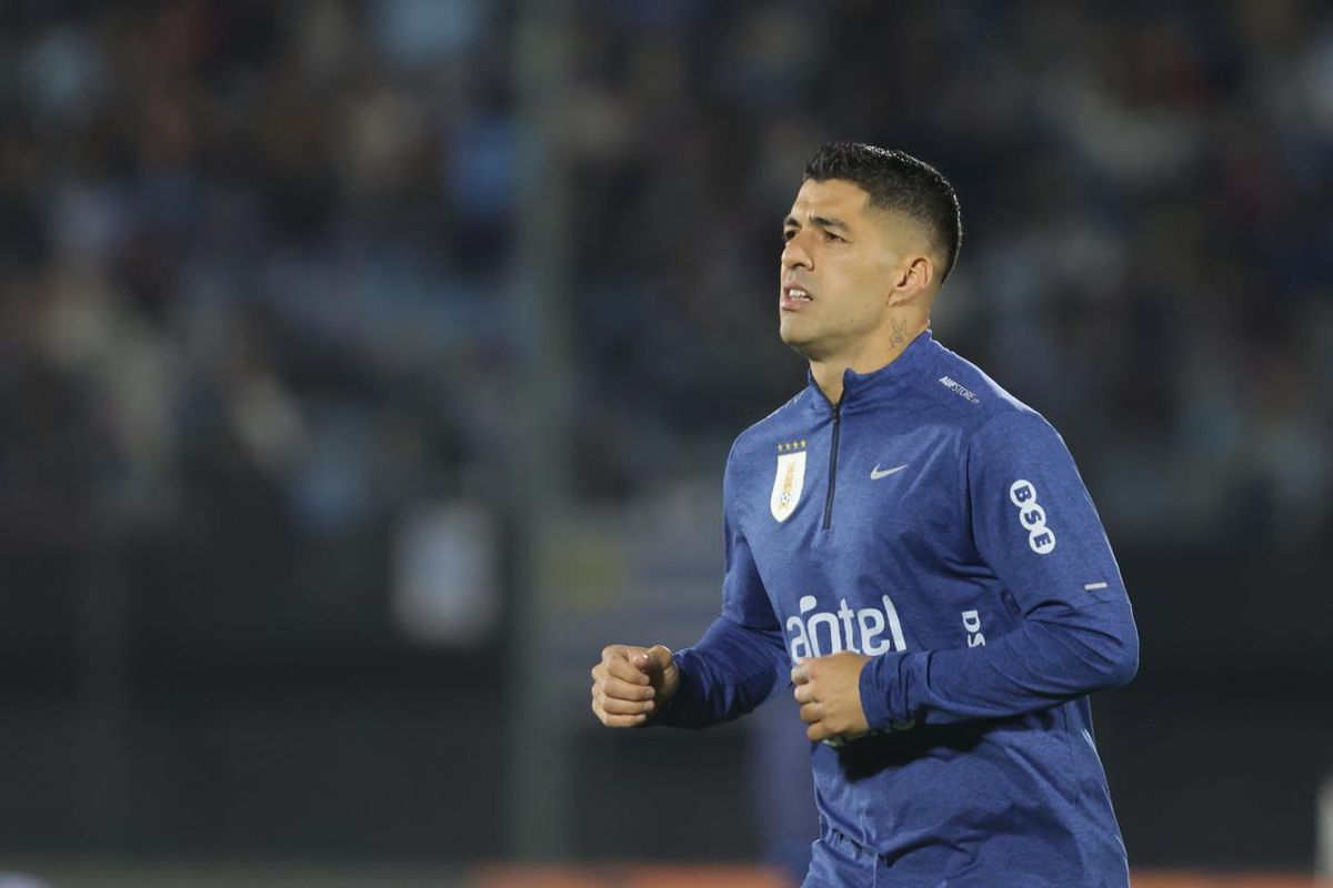 Último partido de Luis Suárez con la Celeste. Foto: Foco UY&nbsp;