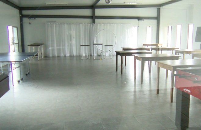 Foto: Subrayado. Salón de fiestas donde ocurrió la balacera.