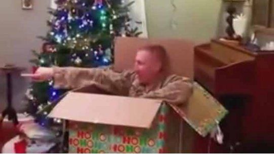 Soldado, regalo de Navidad