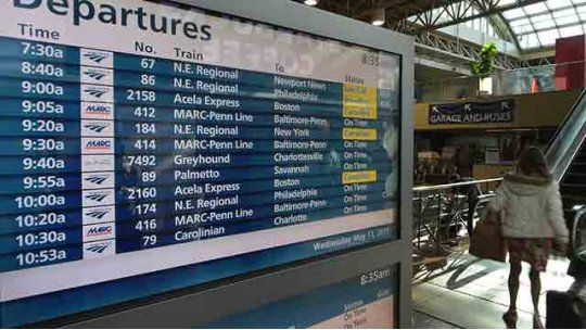 departures tren estados unidos