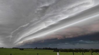 Inumet emitió una advertencia naranja por tormentas fuertes y puntualmente severas