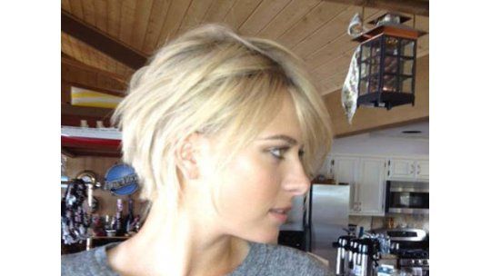 Sharapova confesó: no me corté el pelo, tenía una peluca