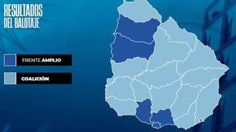 orsi gano en montevideo, canelones y tres departamentos mas; en el resto tuvo mas votos delgado