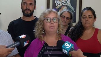 Alejandra Pereira, secretaria general del sindicato de maestras (FUM).