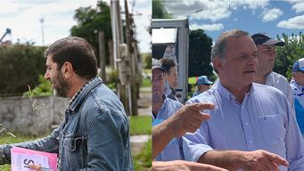 Actividades del fin de semana. Fernando Pereira (foto: Frente Amplio), y Álvaro Delgado (foto: Partido Nacional).