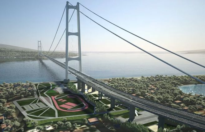 Imágenes del proyecto. Se prevé el final de su construcción, en 2032.