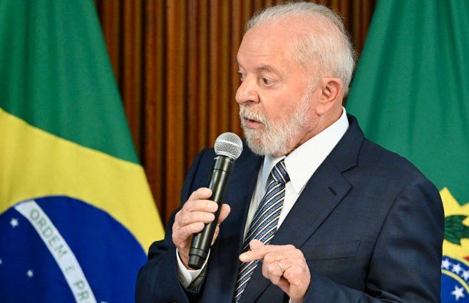Foto: AFP. Luiz Inácio Lula da Silva, presidente de Brasil.