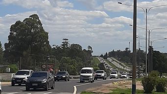 pico de 3.200 vehiculos en ruta interbalnearia por recambio de quincena