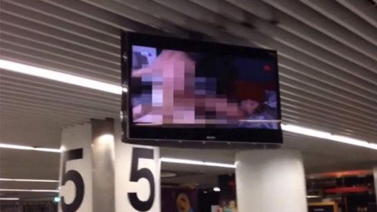 video porno aeropuerto