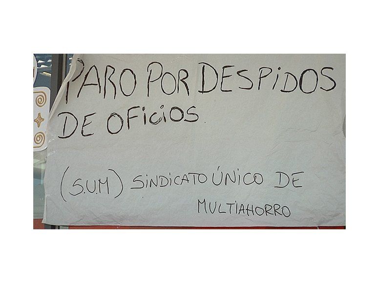 Trabajadores de Multiahorro en conflicto: alertan que habrá 800 despidos