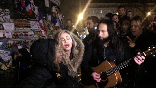 Madonna en paris