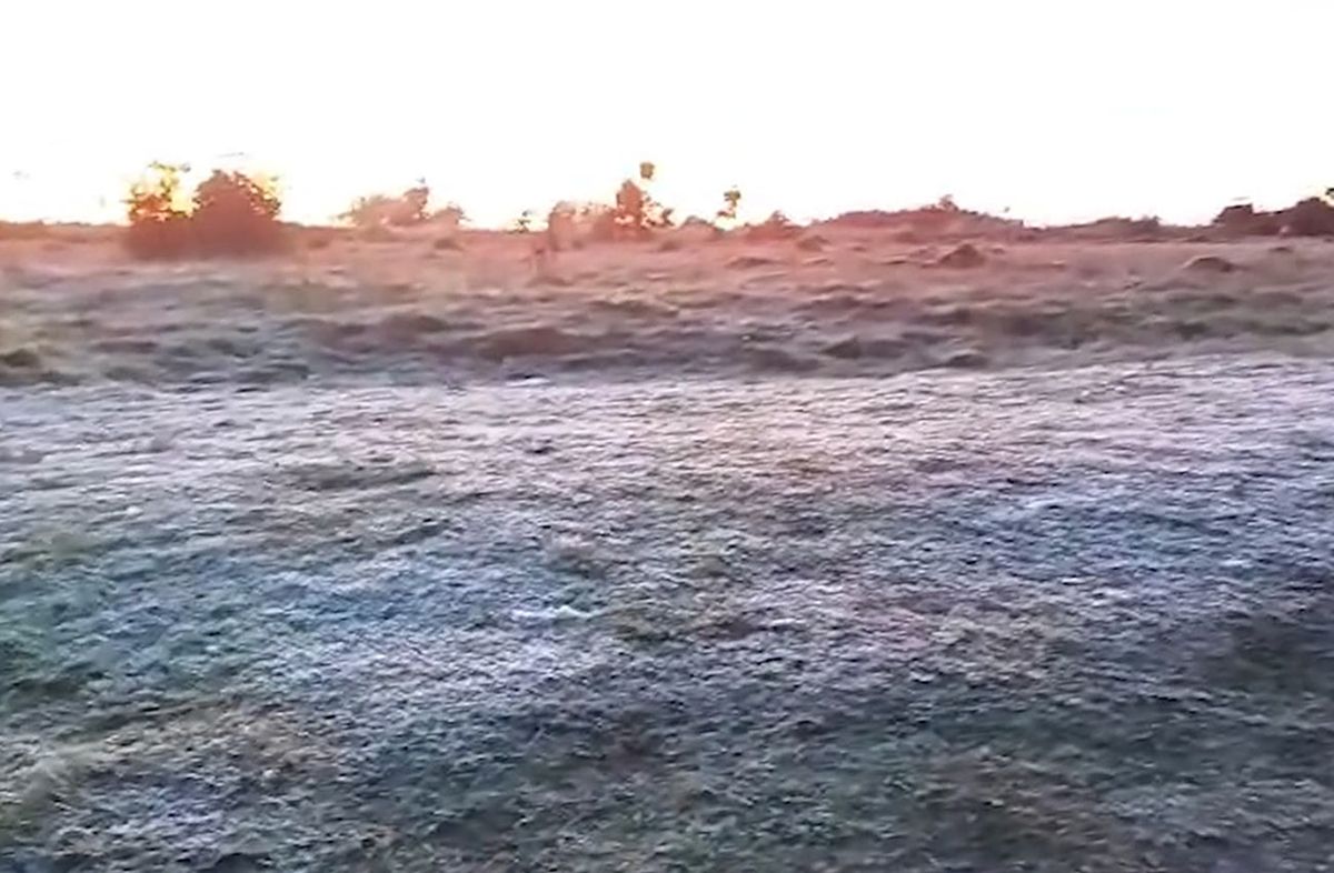 Fin de semana frío, con heladas y posibilidad de lluvias aisladas el domingo