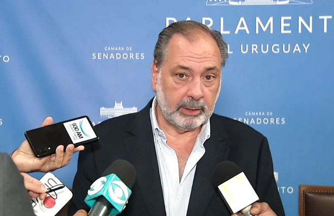 Jorge Gandini, senador del Partido Nacional.