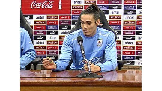 La bronca de Cavani por los muñecos de los jugadores de Uruguay