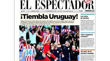 “Tiembla Uruguay” titulan en Colombia tras goleada de Falcao