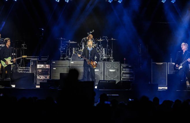 Paul McCartney en Montevideo. Foto: Foco UY