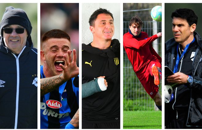 Alfredo Arias vuelve a Wanderers, goleador del Intermedio Colo Ramírez, lesionado Cebolla Rodríguez, símbolo tricolor Rafa García y Mauricio Larriera, nuevo DT de Danubio. 