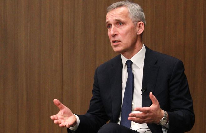 Jens Stoltenberg, secretario general de la OTAN. (Foto: AFP).